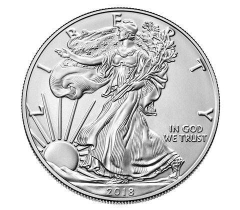 2018 1 oz American Silver Eagle Coin