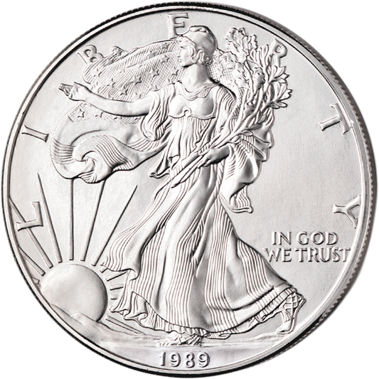 1989 1 oz American Silver Eagle Coin