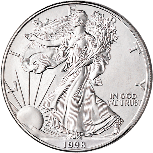 1998 1 oz American Silver Eagle Coin