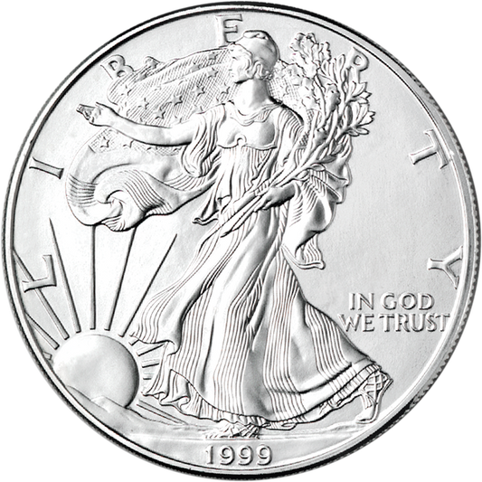 1999 1 oz American Silver Eagle Coin