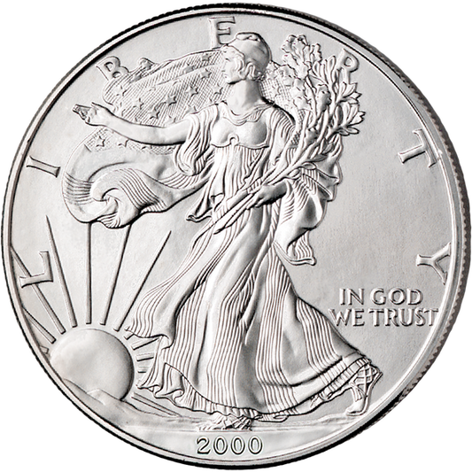 2000 1 oz American Silver Eagle Coin