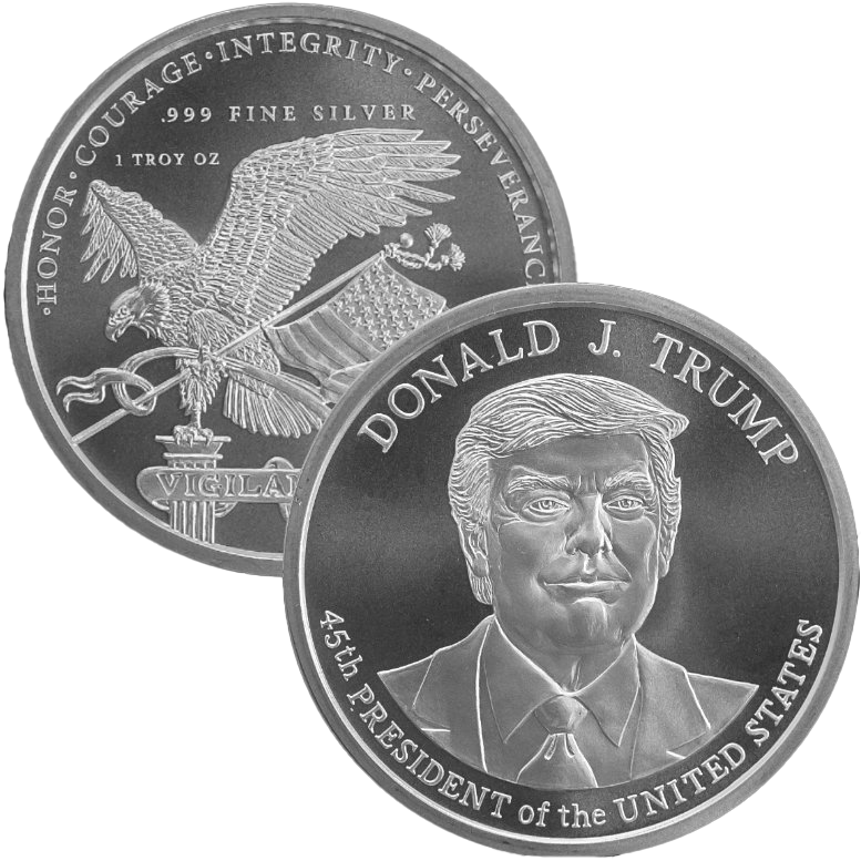 1oz .999 Fine Silver | President Donald J. Trump | BU