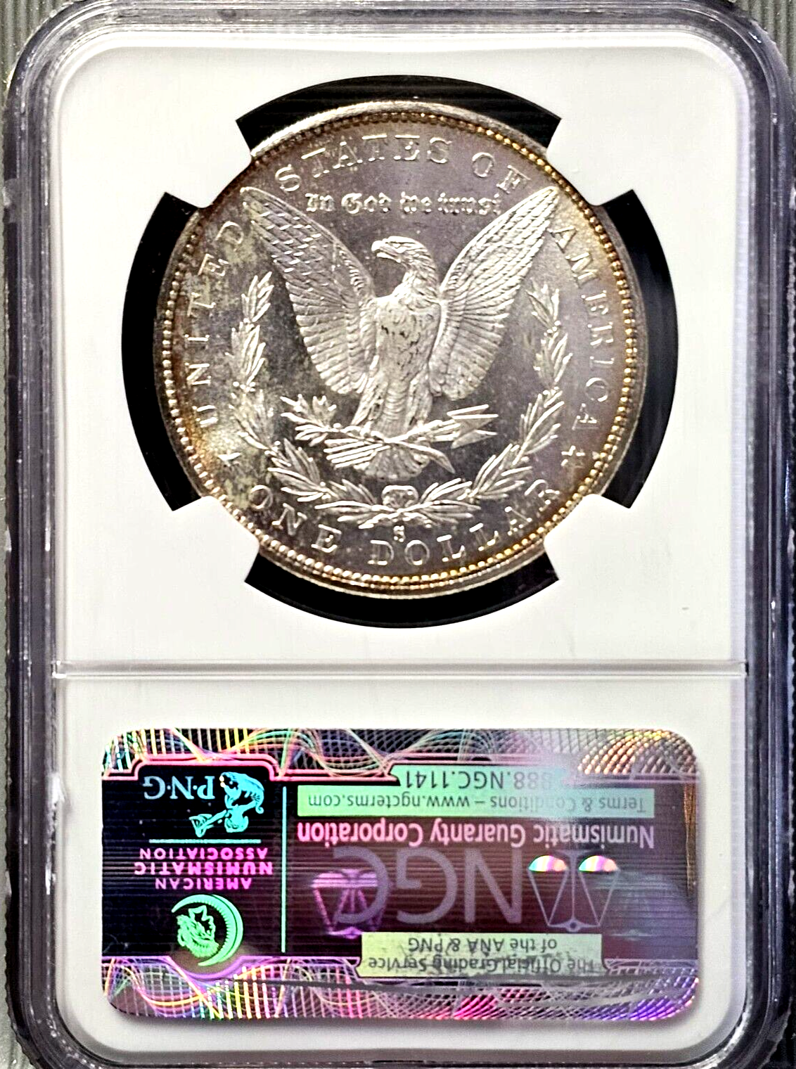 1880-S Morgan Silver Dollar | MS64 | Beautifully Toned