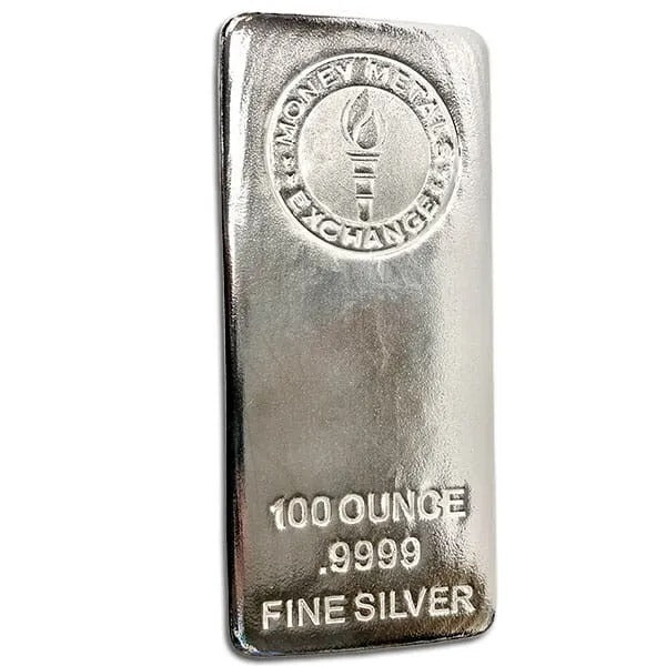 100oz Silver Bar | Random Design