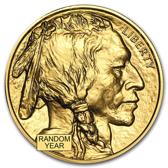 1  oz American Gold Buffalo Coin | Random Year