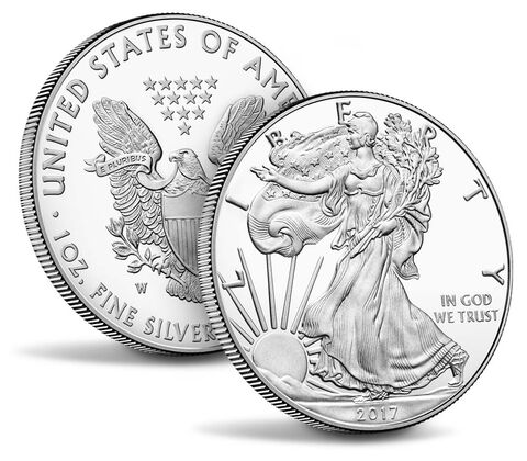 2017 1 oz American Silver Eagle Coin