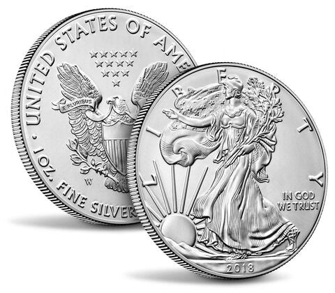 2018 1 oz American Silver Eagle Coin