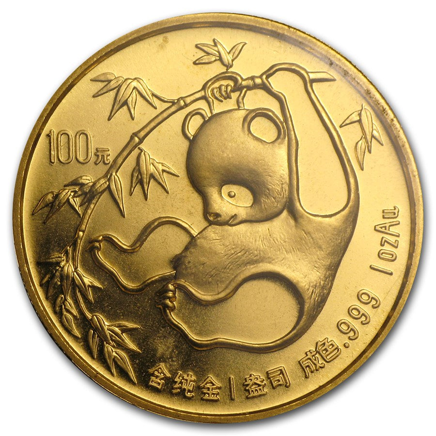 1 oz China Gold Panda Coin | Random Year