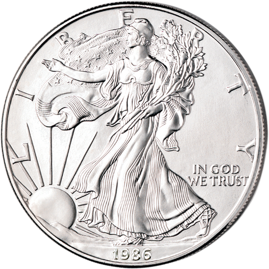 1986 1 oz American Silver Eagle Coin