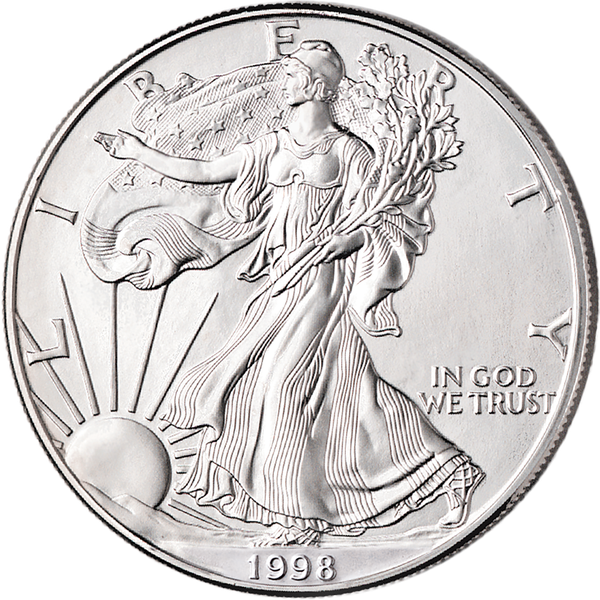 1998 1 oz American Silver Eagle Coin