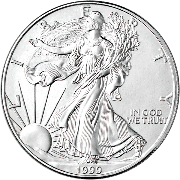 1999 1 oz American Silver Eagle Coin