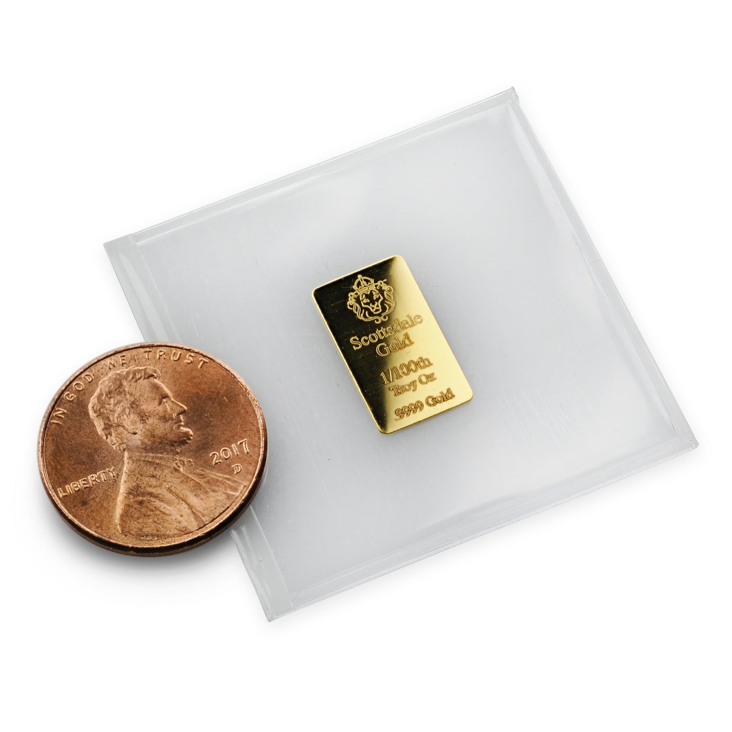 Gold Bar | 1/100 Troy Ounce | 9999 Fine Gold