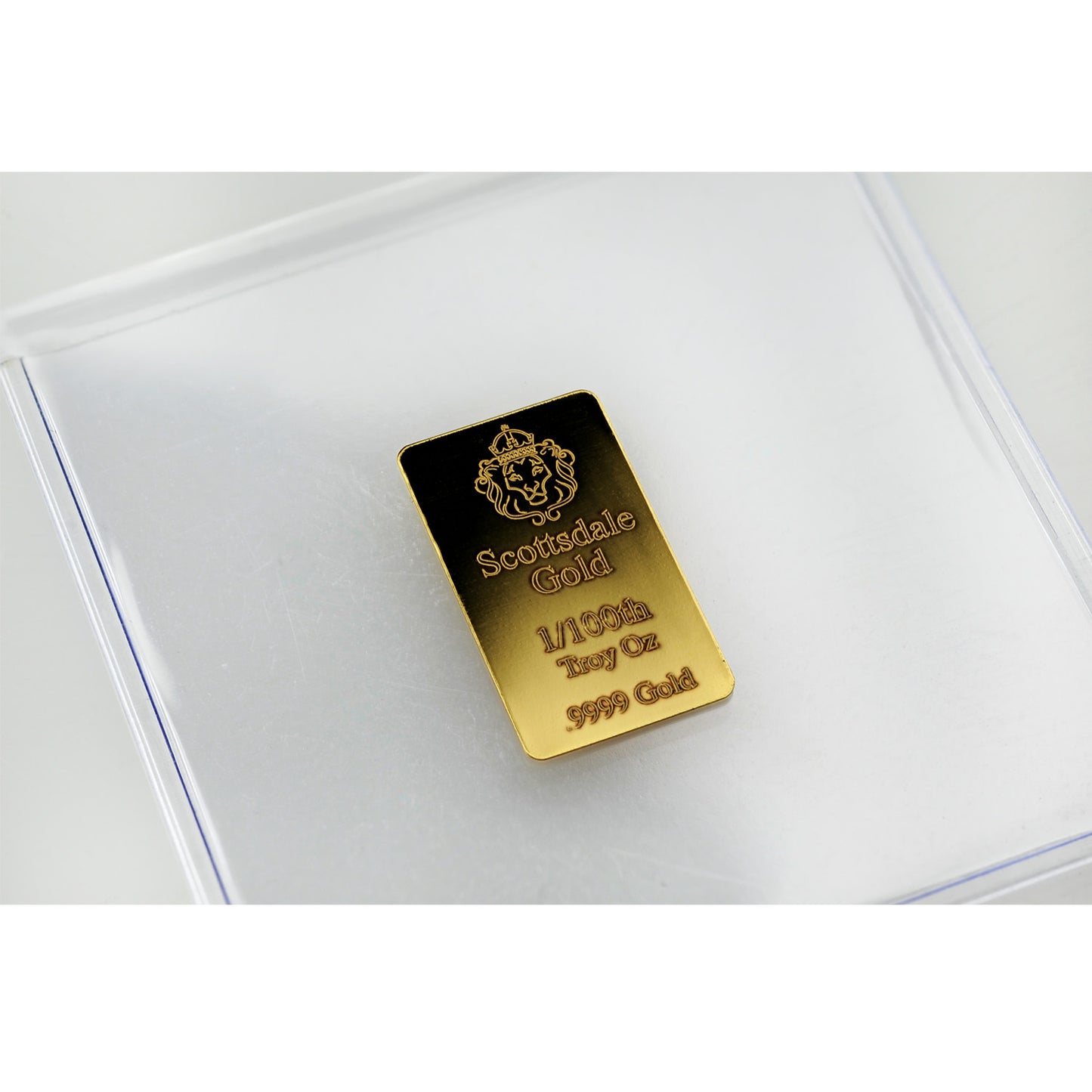 Gold Bar | 1/100 Troy Ounce | 9999 Fine Gold