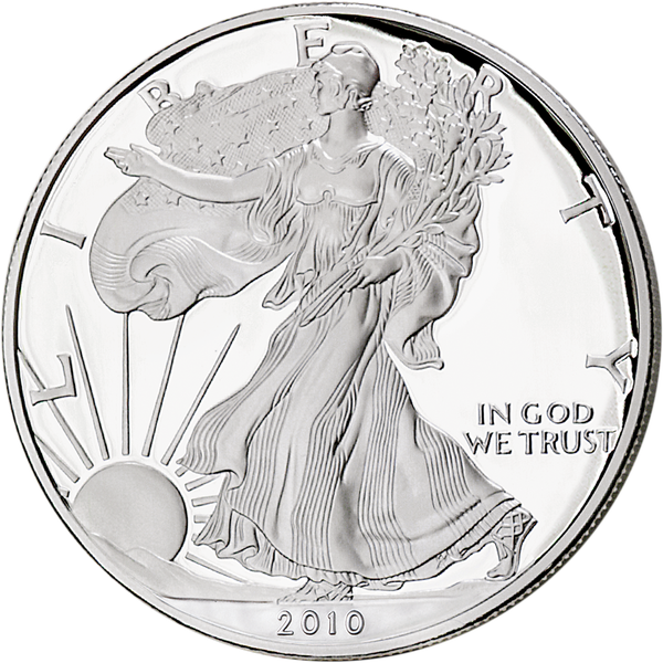 2010 1 oz American Silver Eagle Coin