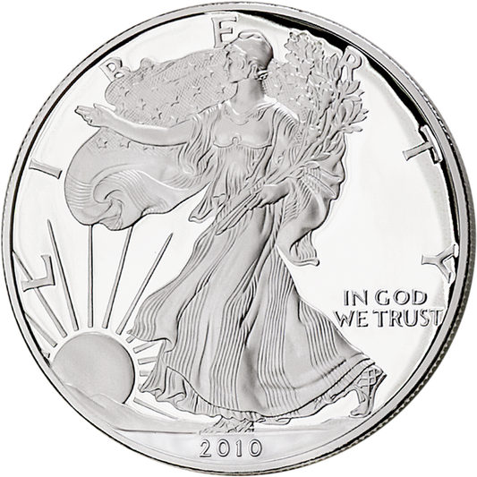 2010 1 oz American Silver Eagle Coin