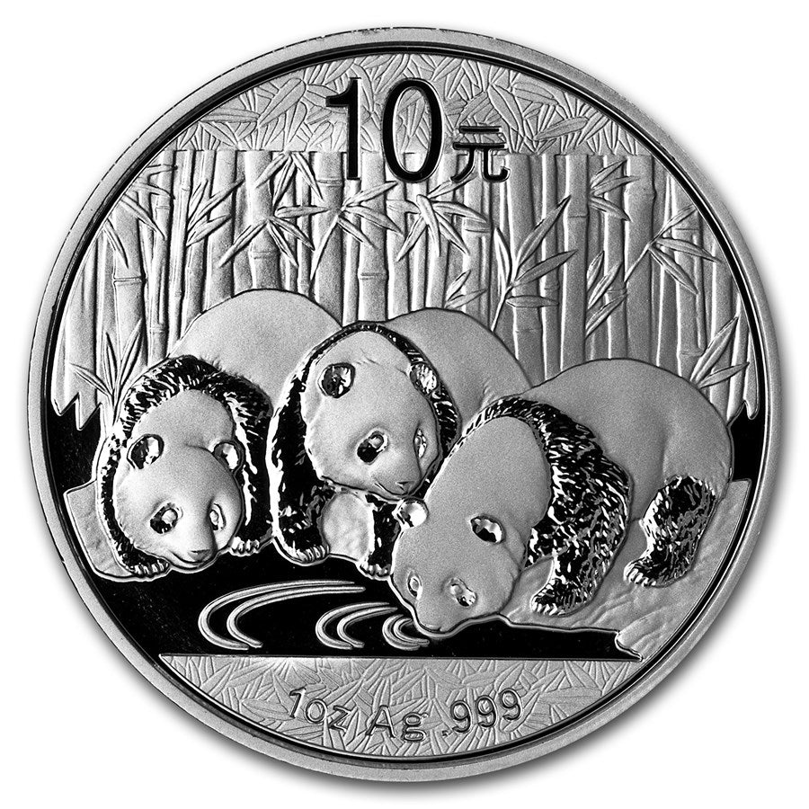 1 oz China Silver Panda Coin | Random Year