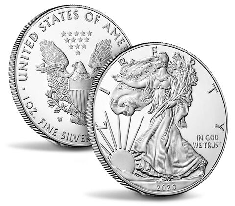 2020 1 oz American Silver Eagle Coin