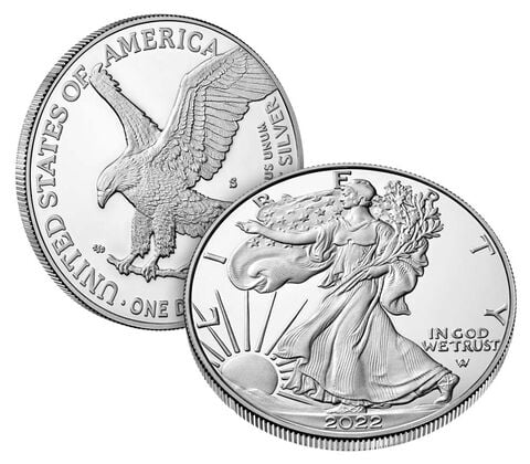 2022 1 oz American Silver Eagle Coin