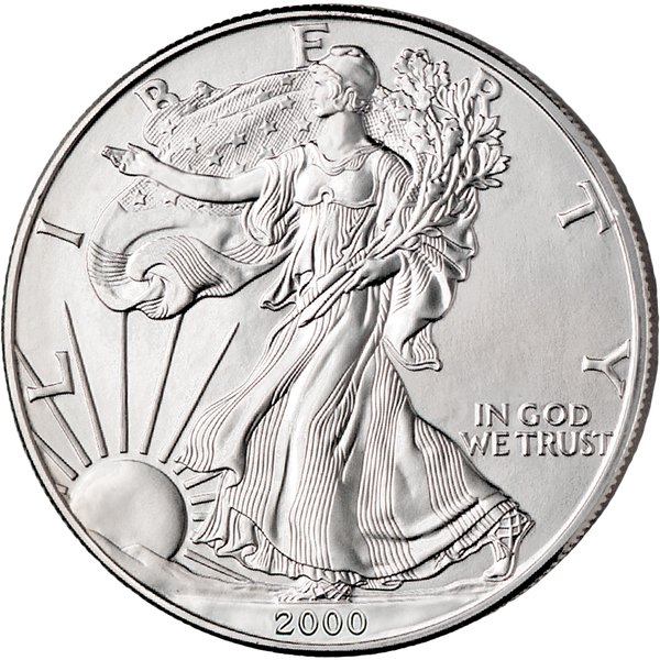 2000 1 oz American Silver Eagle Coin