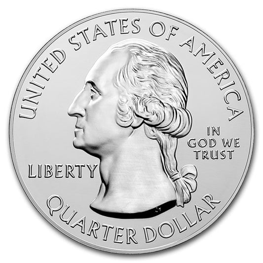 5 oz America The Beautiful Silver Coin | Random Year