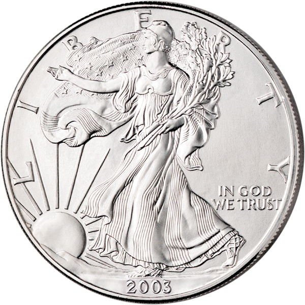 2003 1 oz American Silver Eagle Coin