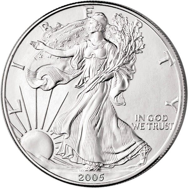 2005 1 oz American Silver Eagle Coin