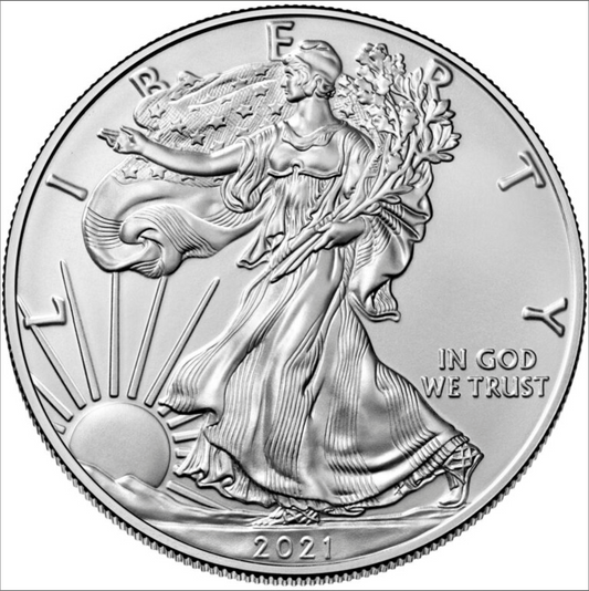 2021 1 oz American Silver Eagle Coin | Type 1