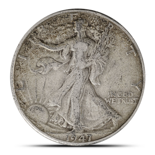 90% Silver Walking Liberty Half Dollars | $1 FV