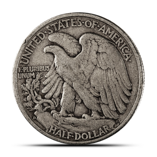 90% Silver Walking Liberty Half Dollars | $10 FV | Circulated