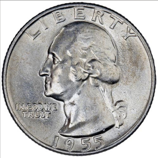 90% Silver Washington Quarters | $10 FV | Circulated