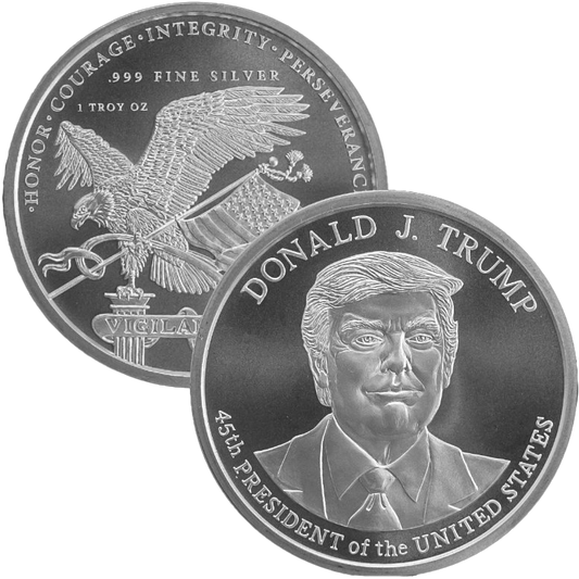1oz .999 Fine Silver | President Donald J. Trump | BU