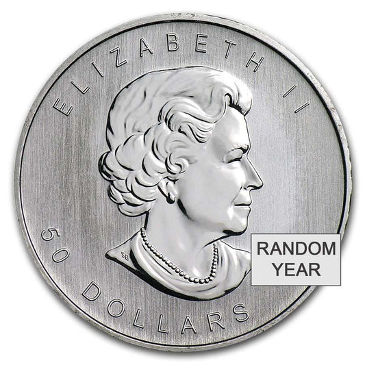 1 oz Canada Platinum Maple Leaf Coin | Random Year