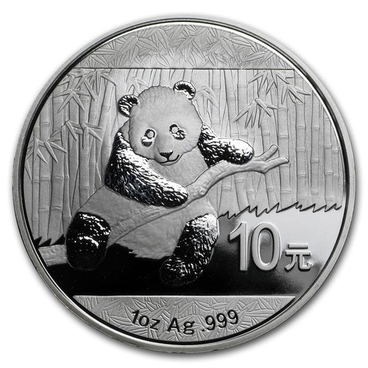 1 oz China Silver Panda Coin | Random Year