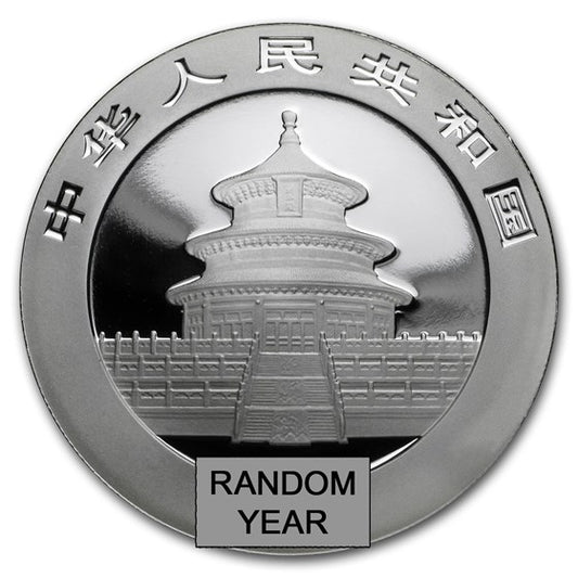 1 oz China Silver Panda Coin | Random Year