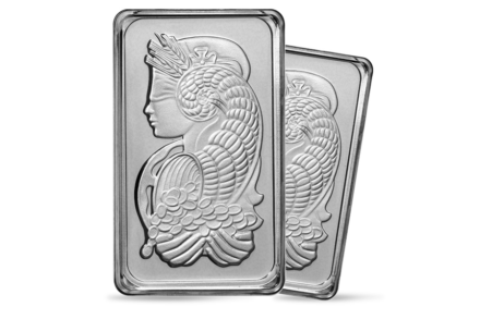 10 ozt Platinum Bars | Varied Mints