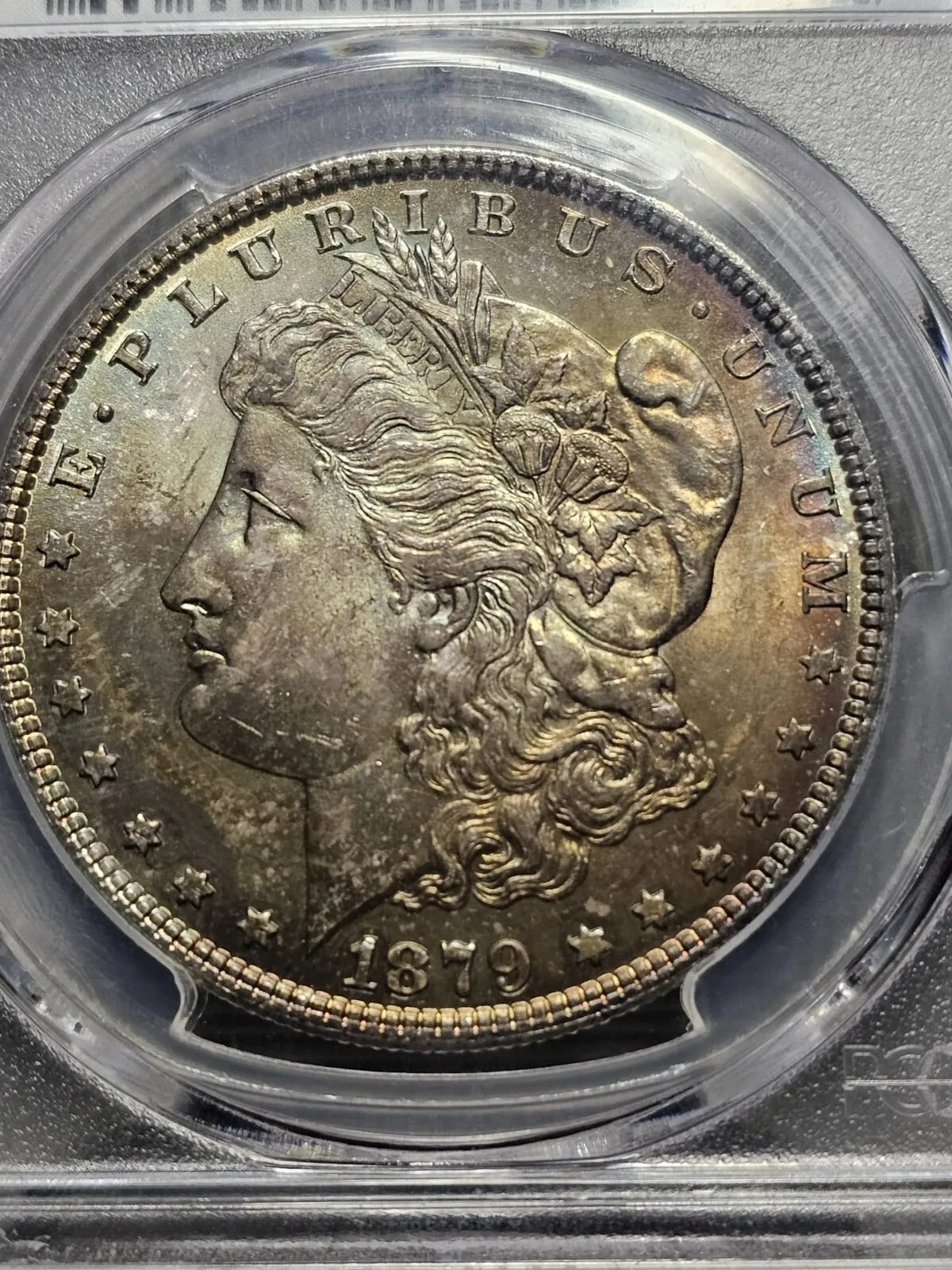 1879 Morgan Silver Dollar | PCGS MS64 | Toning