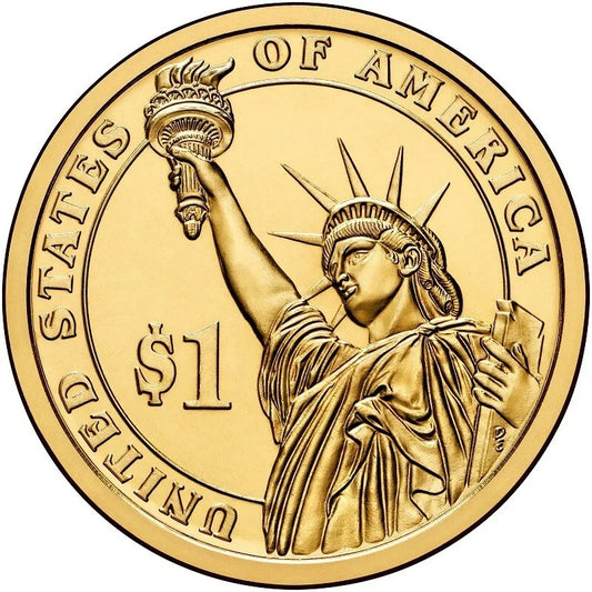 2016-P Ronald Reagan Golden Dollar | $100 Coin Bag in Sealed US Mint Box