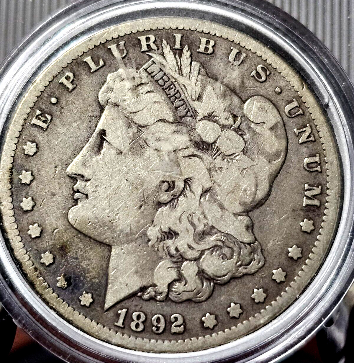 1892-S Morgan Silver Dollar | G/VG Raw Errors/VAM Low Mintage