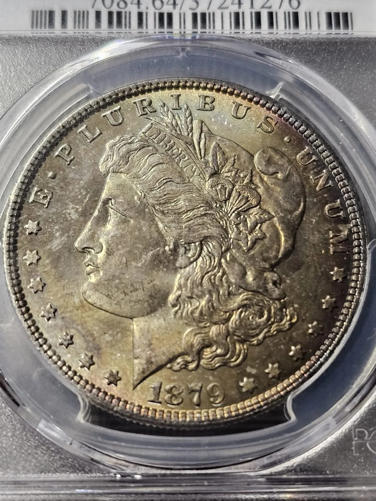 1879 Morgan Silver Dollar | PCGS MS64 | Toning