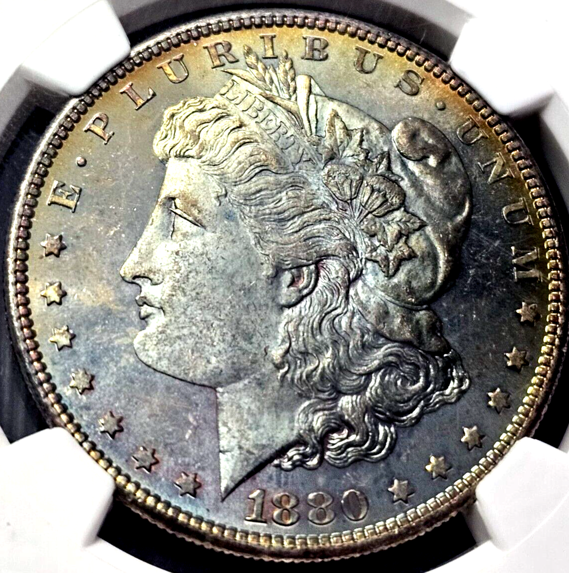 1880-S Morgan Silver Dollar | MS64 | Beautifully Toned