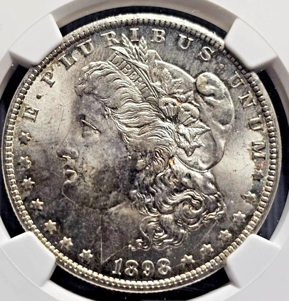 1898-O Morgan Silver Dollar | NGC MS64 | Toned