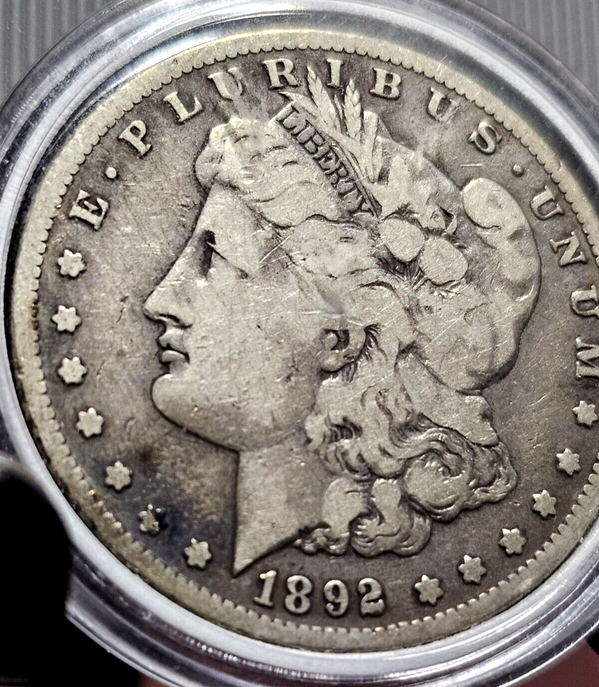 1892-S Morgan Silver Dollar | G/VG Raw Errors/VAM Low Mintage