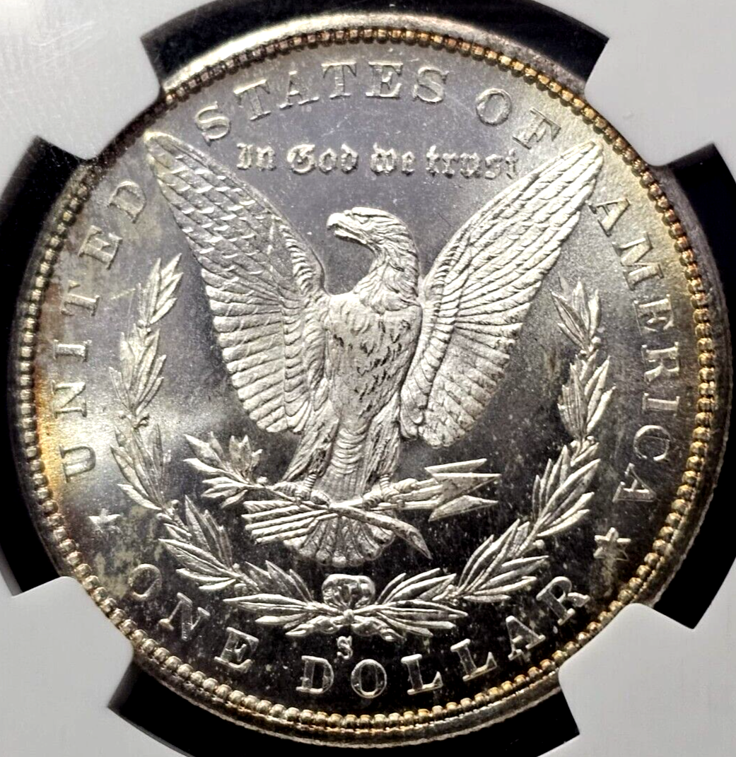 1880-S Morgan Silver Dollar | MS64 | Beautifully Toned