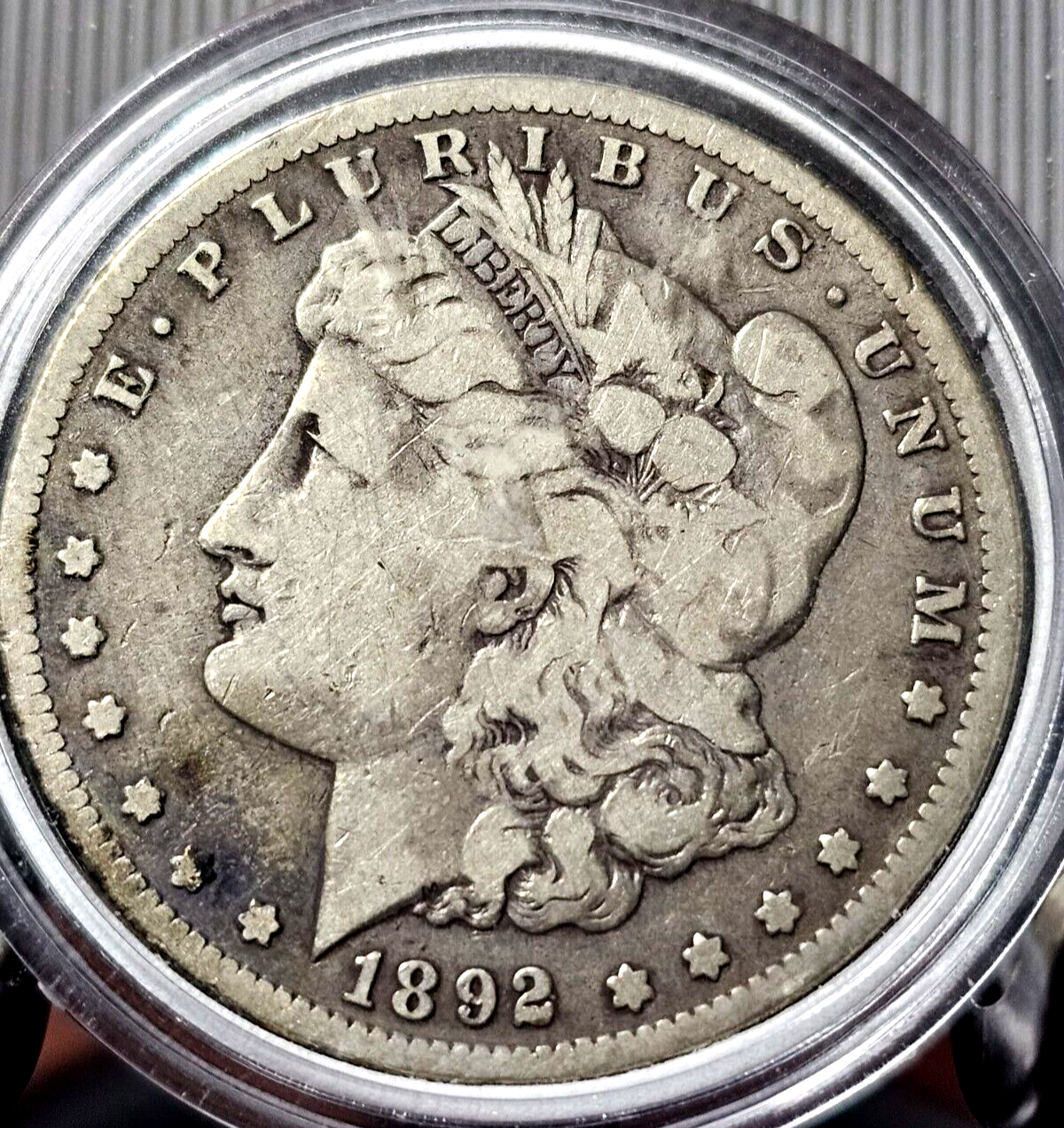 1892-S Morgan Silver Dollar | G/VG Raw Errors/VAM Low Mintage