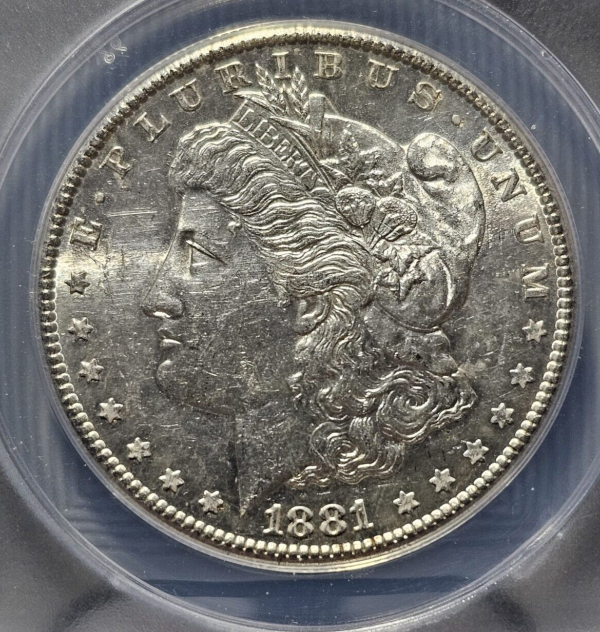 1881-S Morgan Silver Dollar | MS62 | VAM-8A | Cartwheels