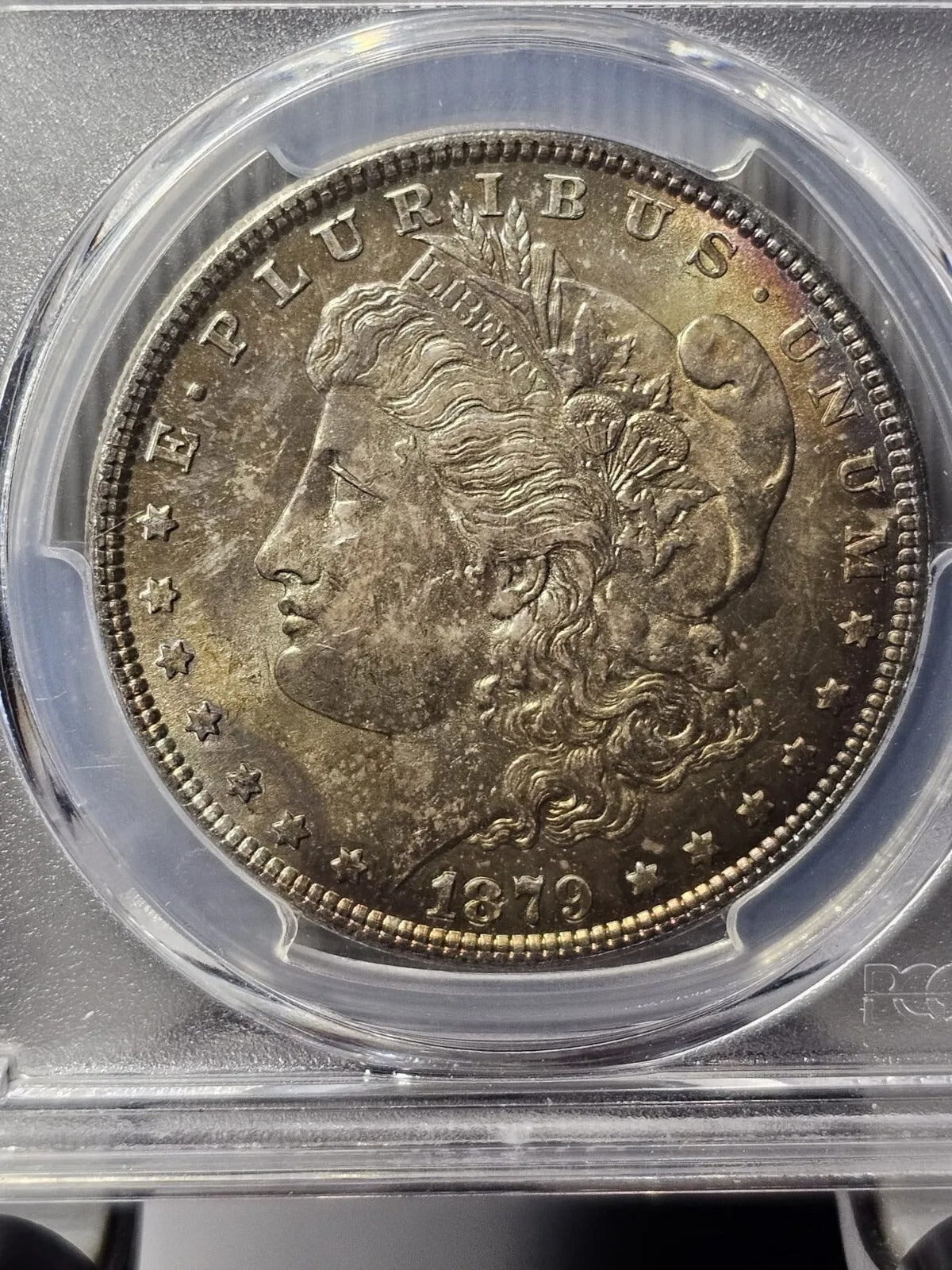 1879 Morgan Silver Dollar | PCGS MS64 | Toning