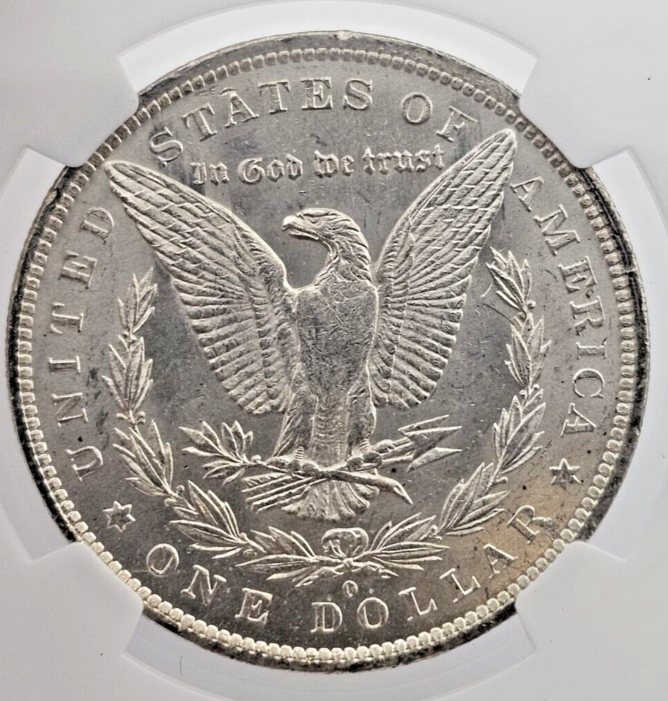 1884-O Morgan Silver Dollar | MS63 NGC | Cartwheels Luster