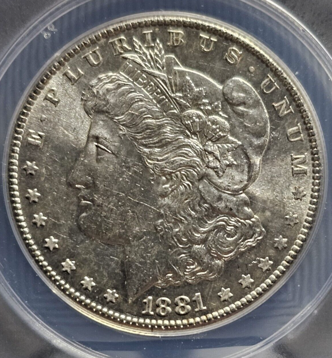 1881-S Morgan Silver Dollar | MS62 | VAM-8A | Cartwheels