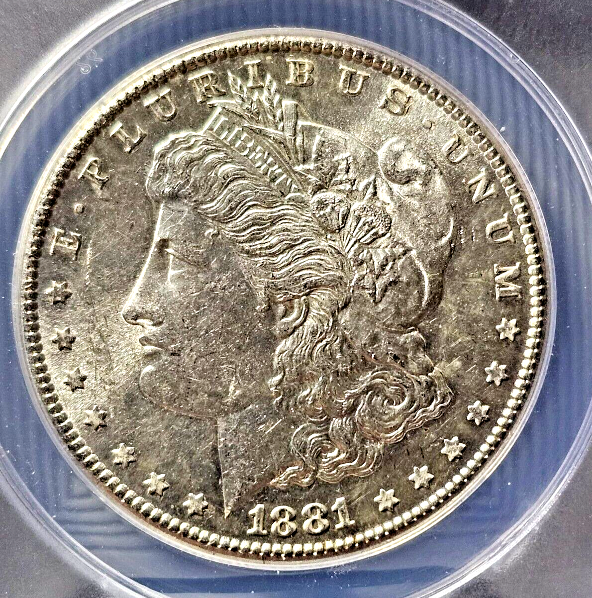 1881-S Morgan Silver Dollar | MS62 | VAM-8A | Cartwheels