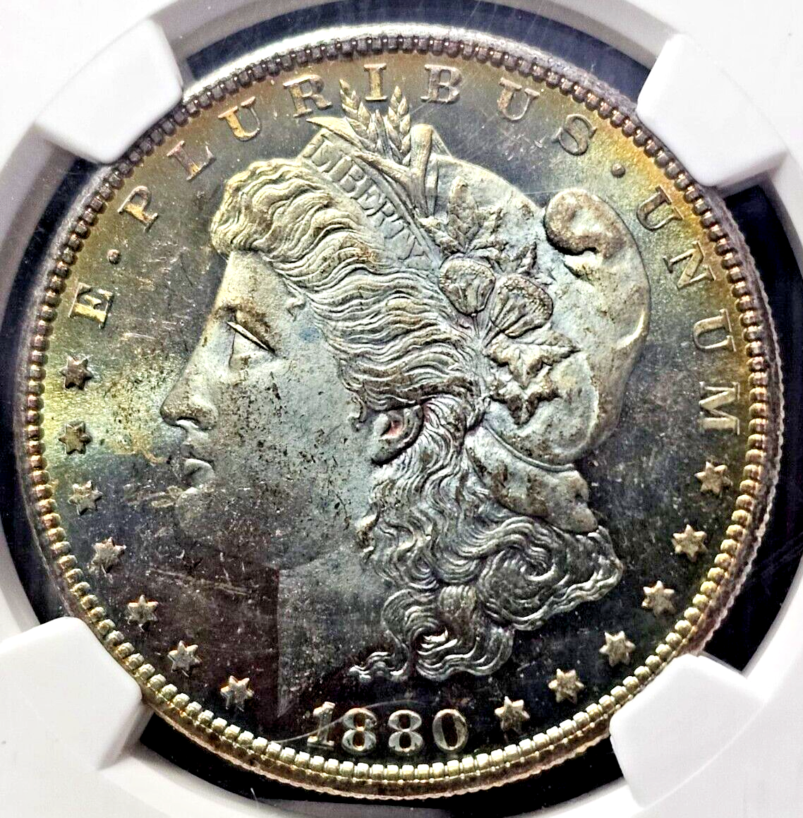 1880-S Morgan Silver Dollar | MS64 | Beautifully Toned